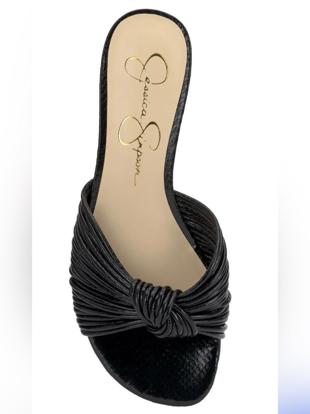 Jessica Simpson dydra Black Knot Slide Mules size 7.5